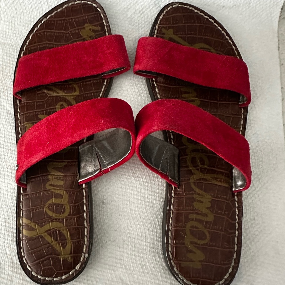 Red Sandals